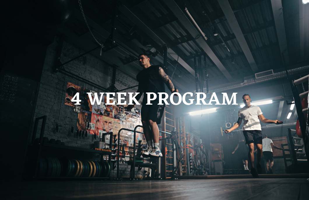 4 Week Customized Workout Plan